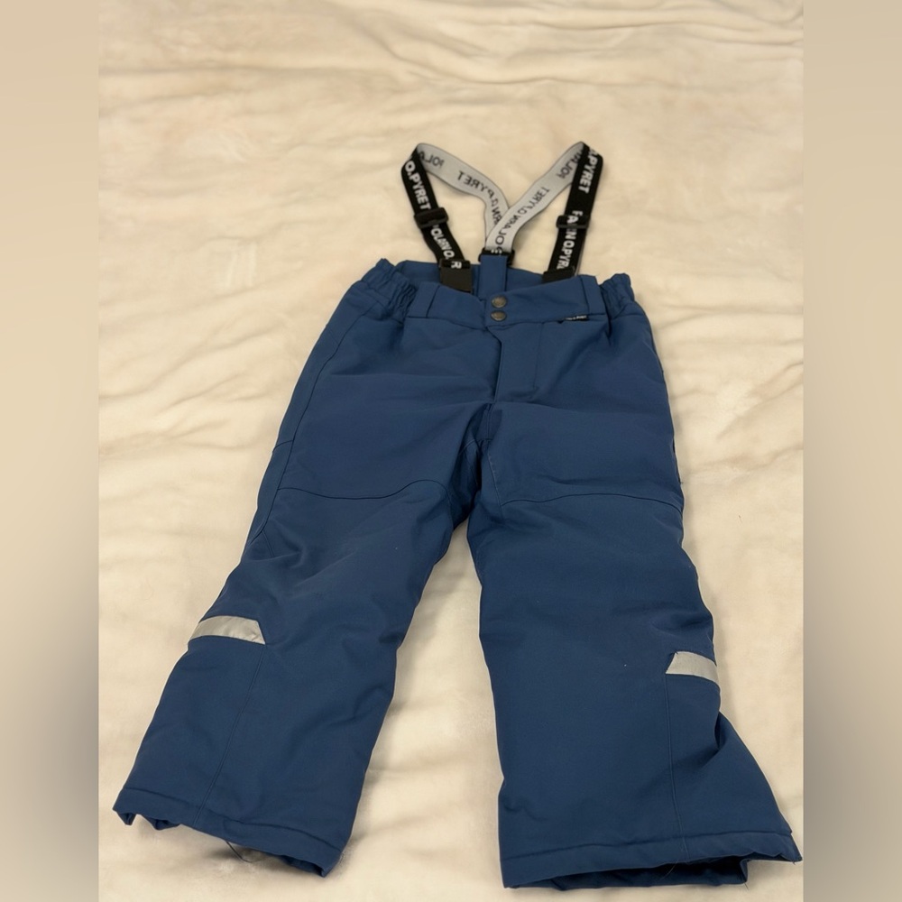 Polarn O. Pyret Blue Kids Snowpants